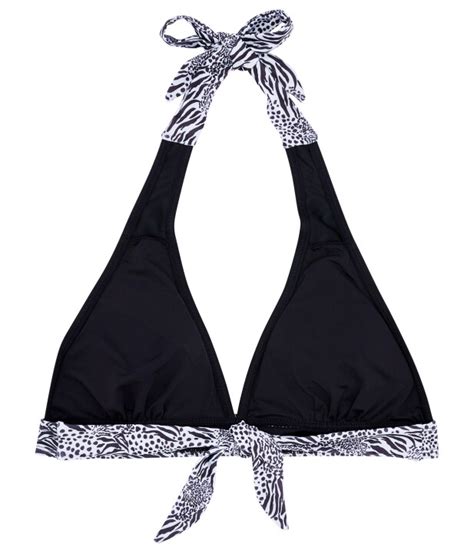 triangel bikini oberteil schwarz|Schwarze Triangel